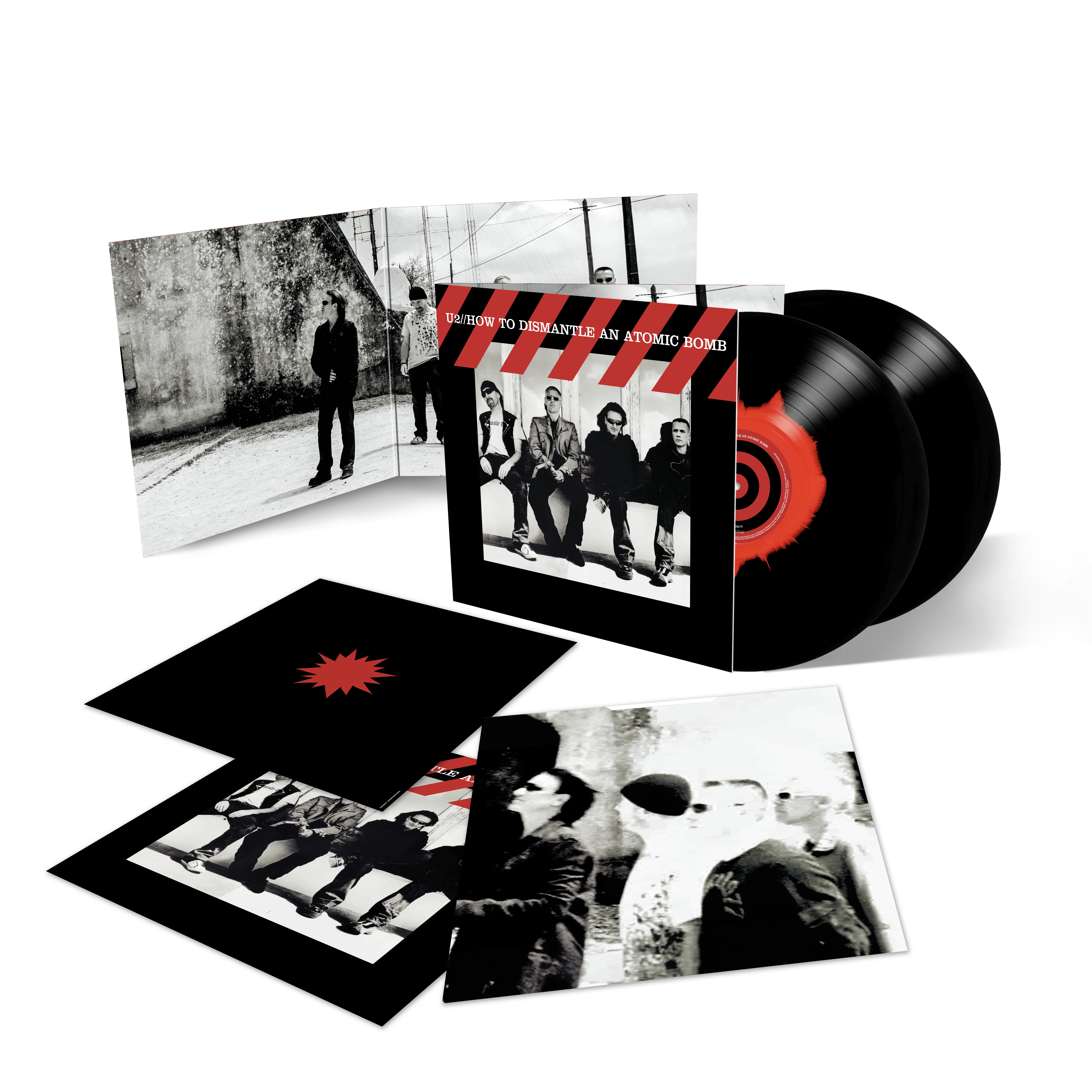 How To Dismantle An Atomic Bomb (20th Anniversary) Exclusive 2LP Black & Red Ink Spot Vinyl (Limited Edition)