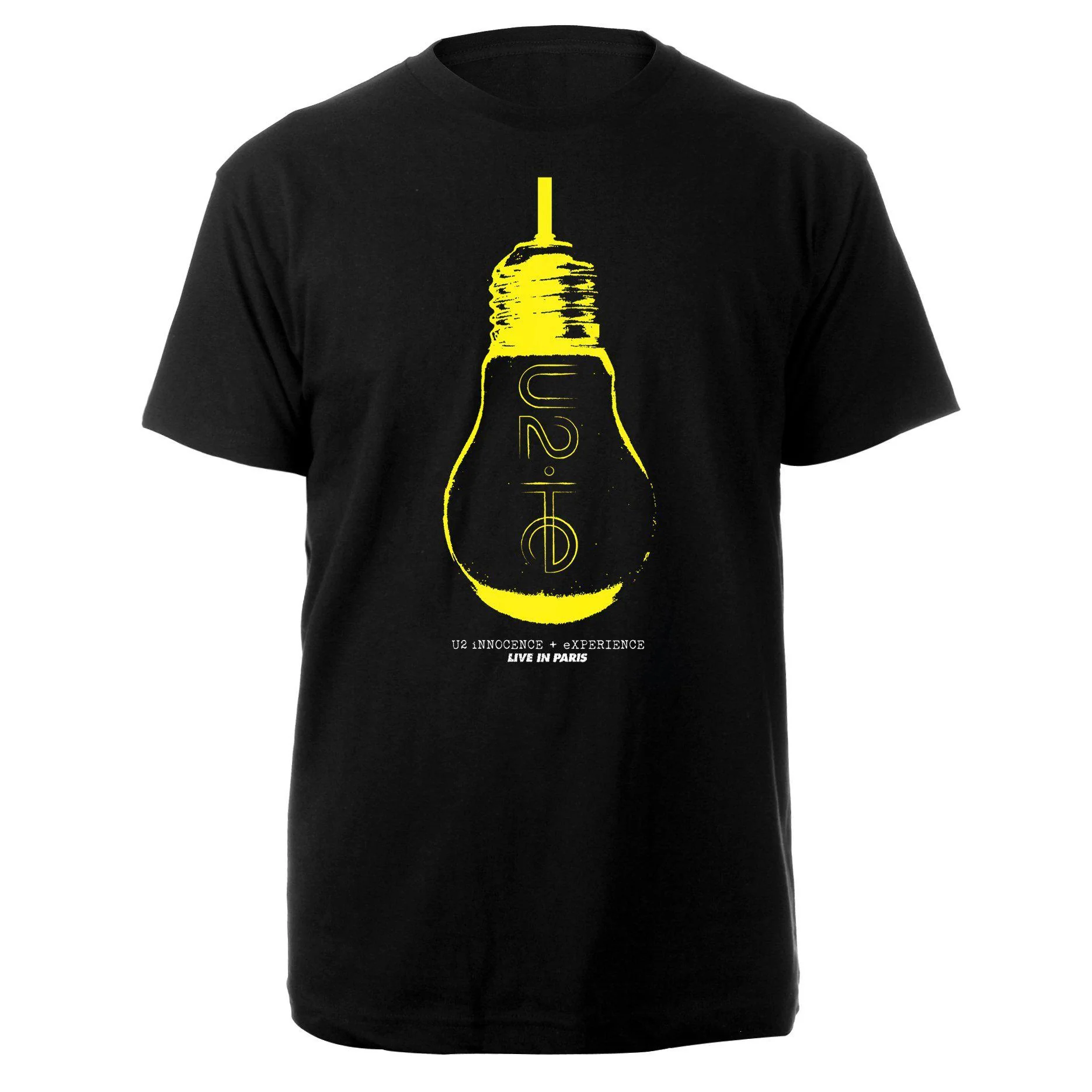 U2 IE Lightbulb Black Tee