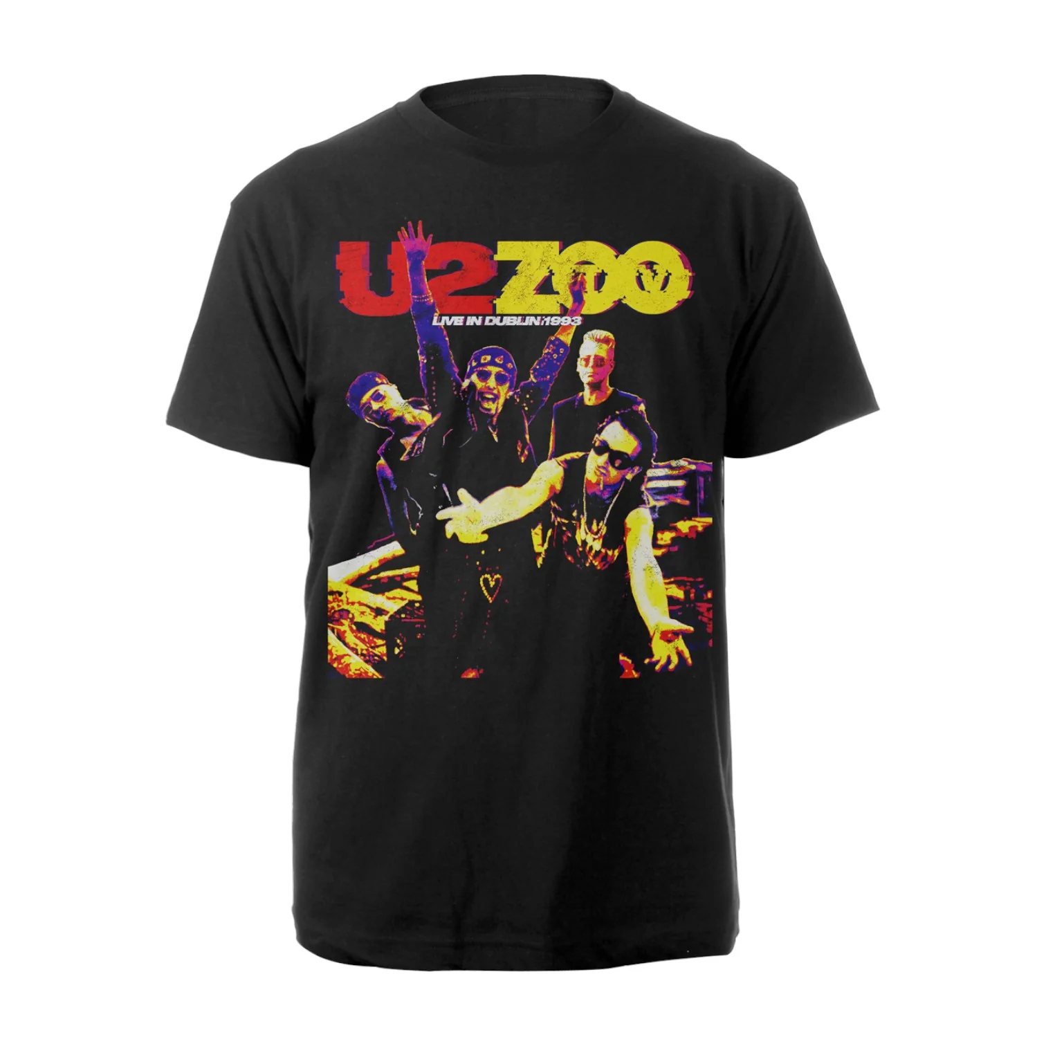 Zooropa Band Cutout Tee - Black