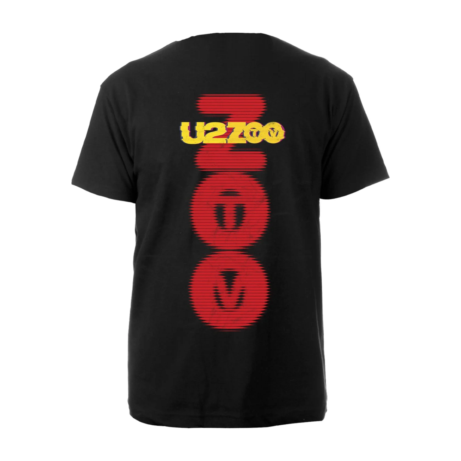 Zooropa Band Cutout Tee - Black - Image 2